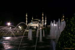 Nighttime at the Blue Mosque
