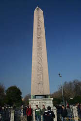 Jared, Eugene, Matt and an Egyptian Obelisk on the Hippodrome