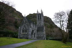 The Gothic Church at Kylemore Abbey