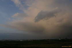 Storm light over Grindavík
