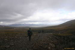 Descending towards Þingvellir
