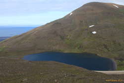 The lake in Vatnsskarð