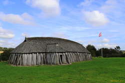 Viking fort recreation at Fyrkat